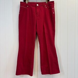 Vintage Gitano Womens Western Cowgirl Bling Bootcut Denim Jeans Size 16W Casual